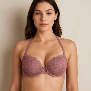Victoria’s Secret Body by Victoria Perfect Shape Convertible Bra 34D Rose Pink
